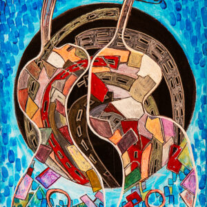 Canoe Row Carmel Whittle Lineage Arts Gallery Ottawa