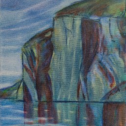 Night - Mazinaw Rock at Bon Echo Luis Leigh Guillermo Lineage Arts Gallery Ottawa