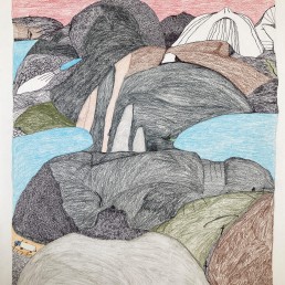 Hills like faces Ningiukuluk Teevee Lineage Arts Gallery Ottawa Indigenous Art