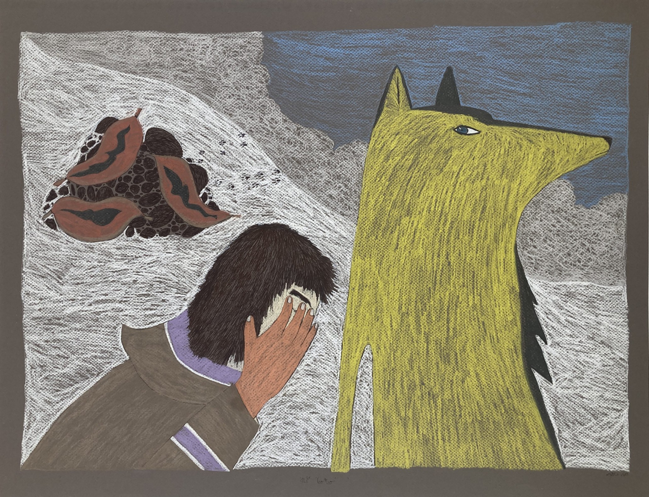 From the Mouth of the Wolf Ningiukuluk Teevee Lineage Arts Gallery Ottawa Indigenous Art