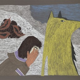 From the Mouth of the Wolf Ningiukuluk Teevee Lineage Arts Gallery Ottawa Indigenous Art