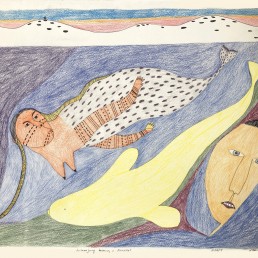 Lumaajuuq becoming a Narwhal Ningiukuluk Teevee Lineage Arts Gallery Ottawa Indigenous Art