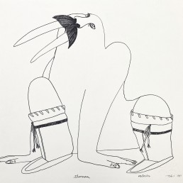 Shaman Ningiukuluk Teevee Lineage Arts Gallery Ottawa Indigenous Art