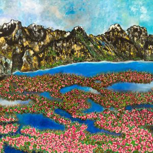 Auyuittuq National Park Suny Jacob Lineage Arts Ottawa BIPOC Art Impressionism Landscape Impressionist Realism Landscape Realism Landscape