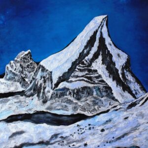 St. Nicholas Peak Canadian Landscape Suny Jacob Lineage Arts Ottawa BIPOC Art Impressionism Landscape Impressionist Realism Landscape Realism Landscape